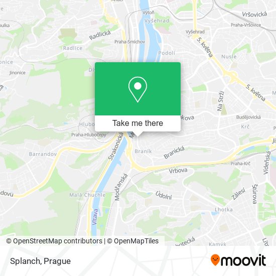 Карта Splanch