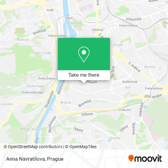 Карта Anna Navratilova