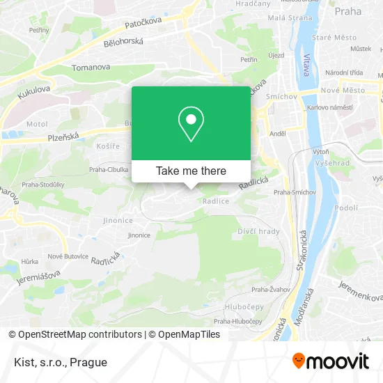 Карта Kist, s.r.o.