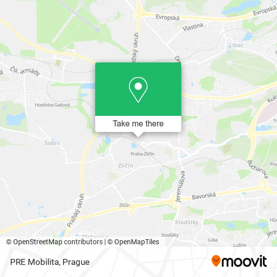 Карта PRE Mobilita