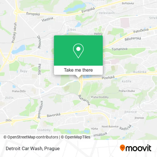 Карта Detroit Car Wash