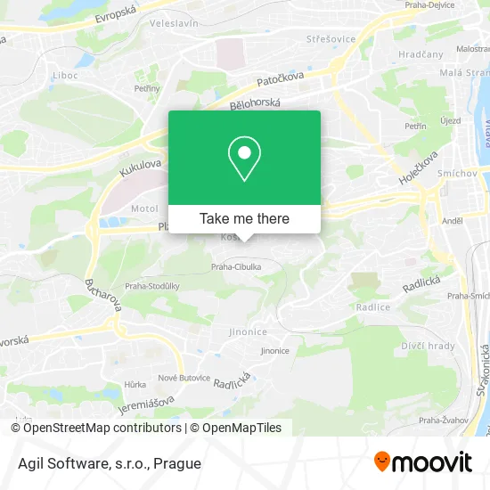 Карта Agil Software, s.r.o.