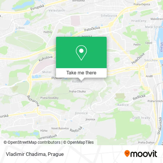 Карта Vladimir Chadima