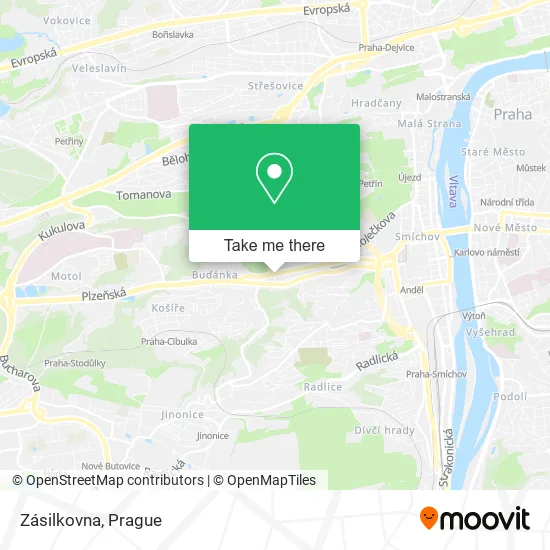 Карта Zásilkovna