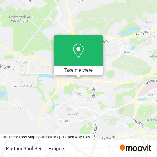 Карта Restam Spol.S R.O.