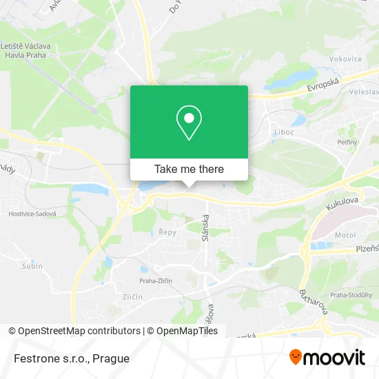 Карта Festrone s.r.o.