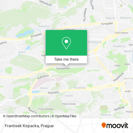 Карта Frantisek Kopacka