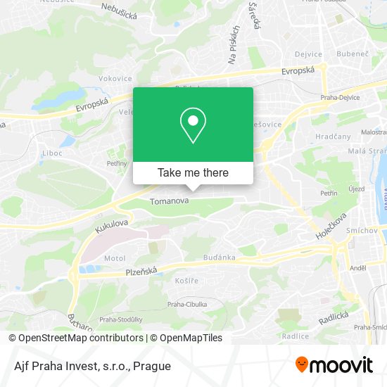 Ajf Praha Invest, s.r.o. map