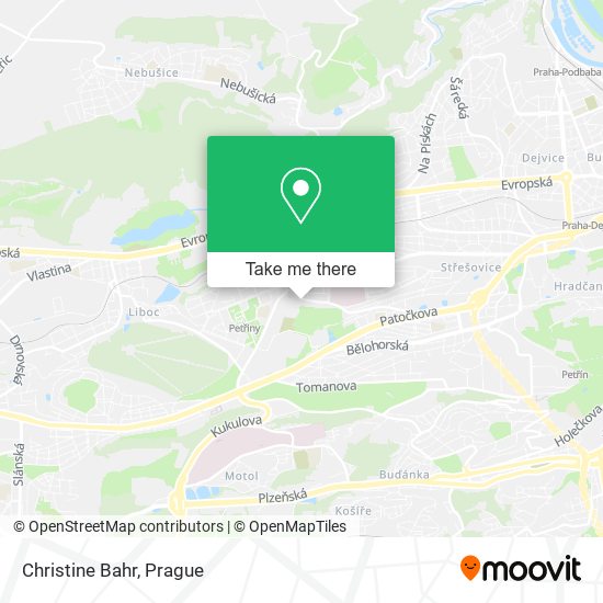 Christine Bahr map