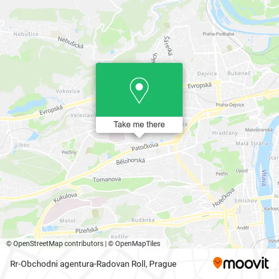 Карта Rr-Obchodni agentura-Radovan Roll