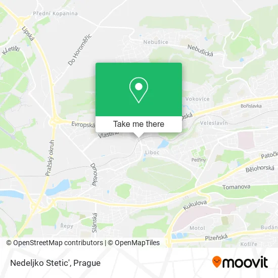 Карта Nedeljko Stetic'