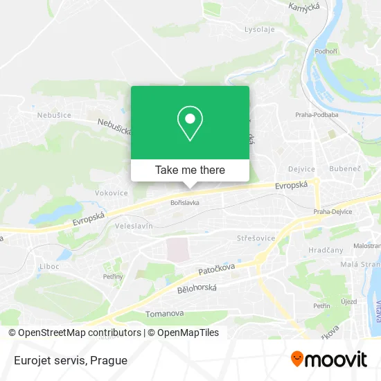 Карта Eurojet servis