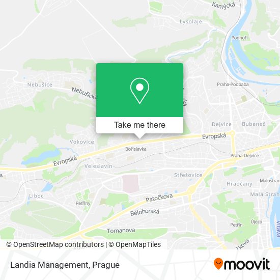 Landia Management map