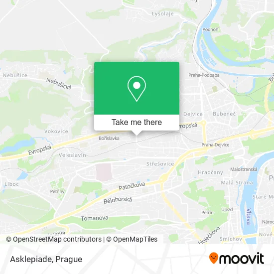 Карта Asklepiade