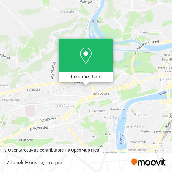 Zdeněk Houška map
