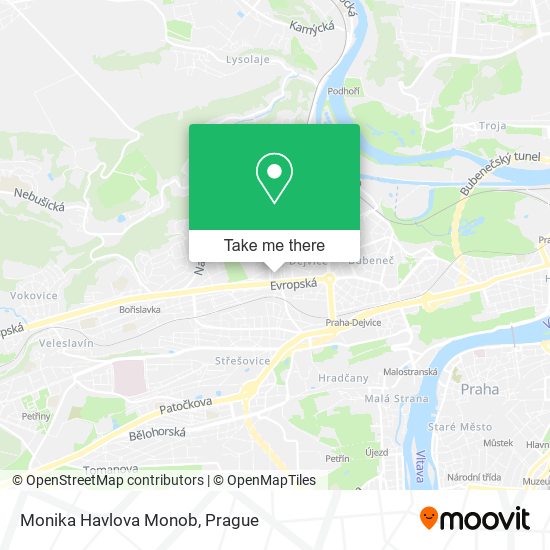 Карта Monika Havlova Monob