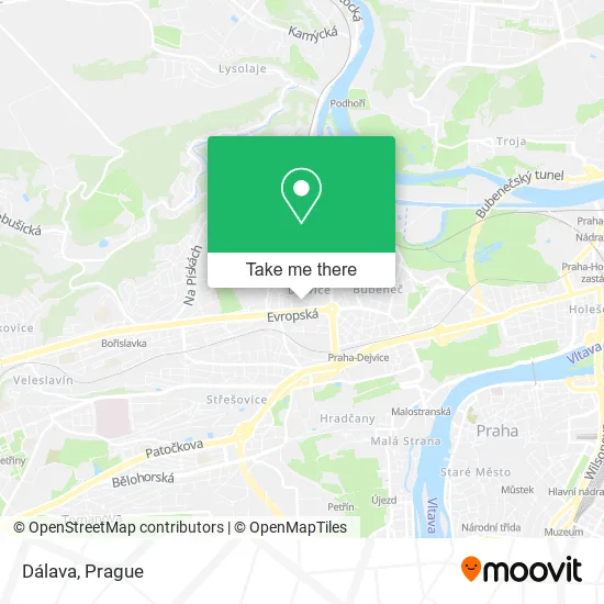 Карта Dálava