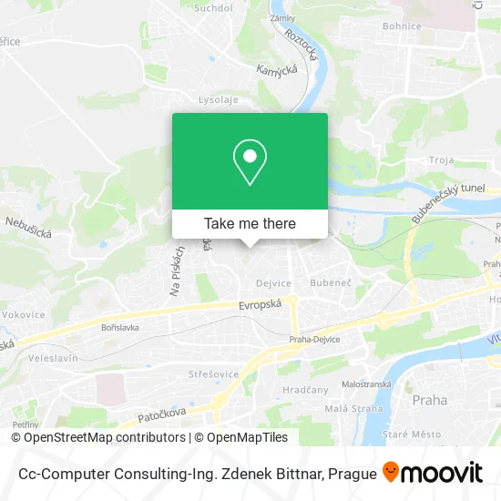 Карта Cc-Computer Consulting-Ing. Zdenek Bittnar