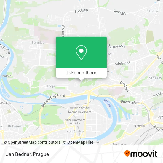 Карта Jan Bednar