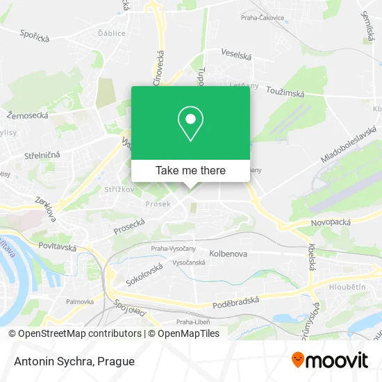 Карта Antonin Sychra