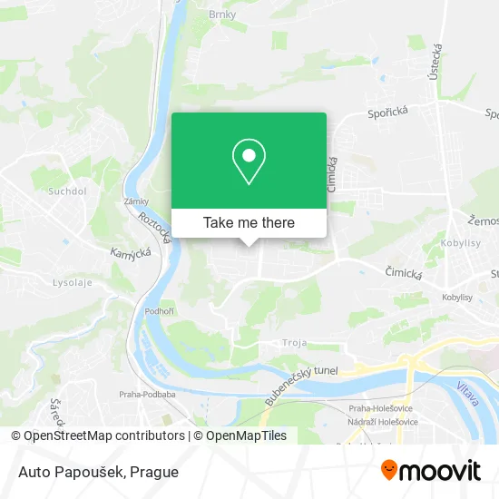 Карта Auto Papoušek