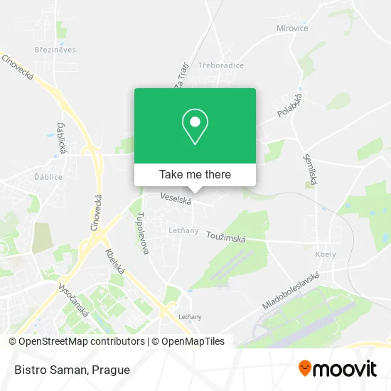 Карта Bistro Saman