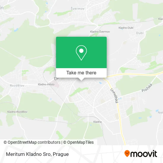Карта Meritum Kladno Sro