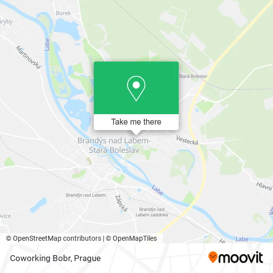 Карта Coworking Bobr