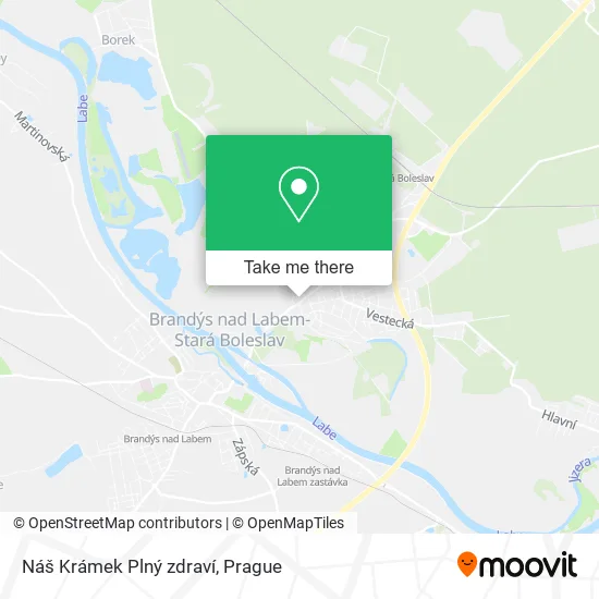 Карта Náš Krámek Plný zdraví
