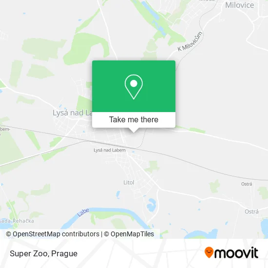 Карта Super Zoo