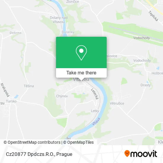 Карта Cz20877 Dpdczs.R.O.