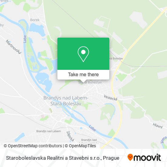 Карта Staroboleslavska Realitni a Stavebni s.r.o.