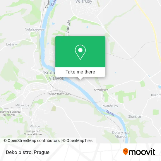 Карта Deko bistro