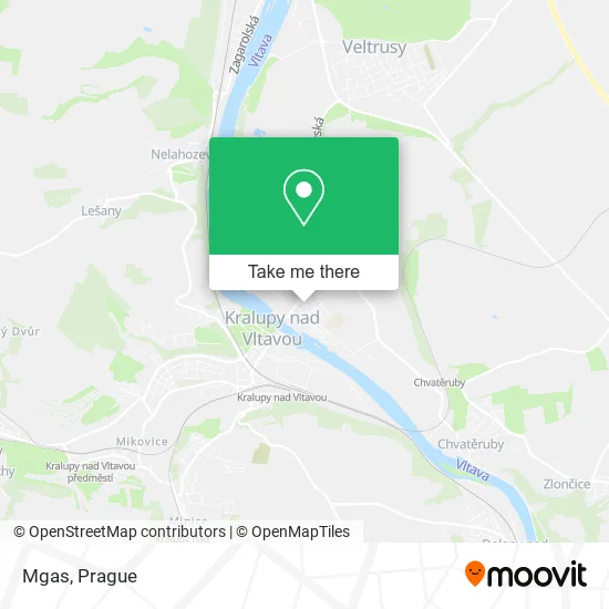 Карта Mgas
