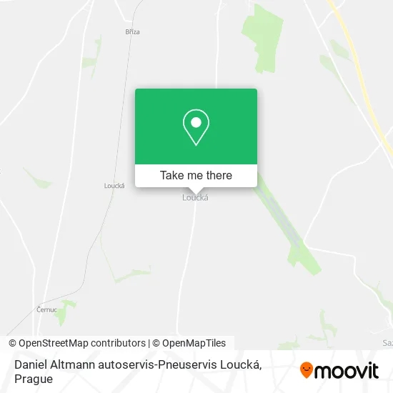 Карта Daniel Altmann autoservis-Pneuservis Loucká