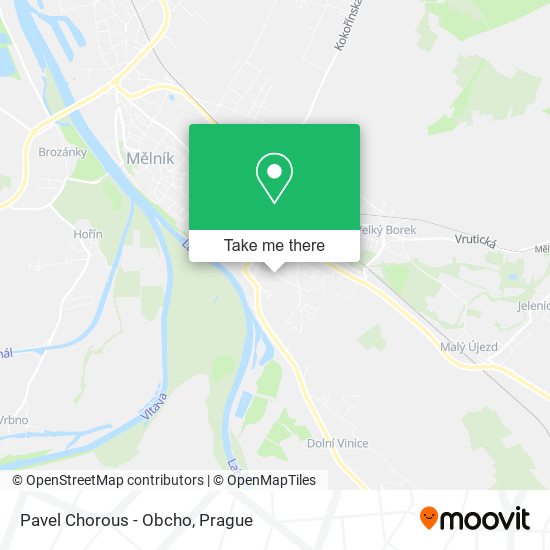 Pavel Chorous - Obcho map