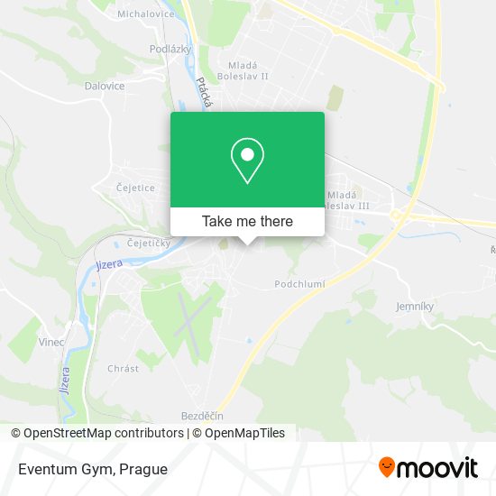 Карта Eventum Gym