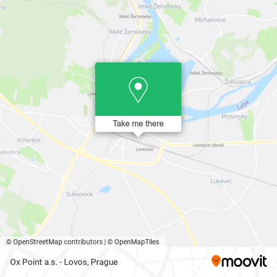 Карта Ox Point a.s. - Lovos