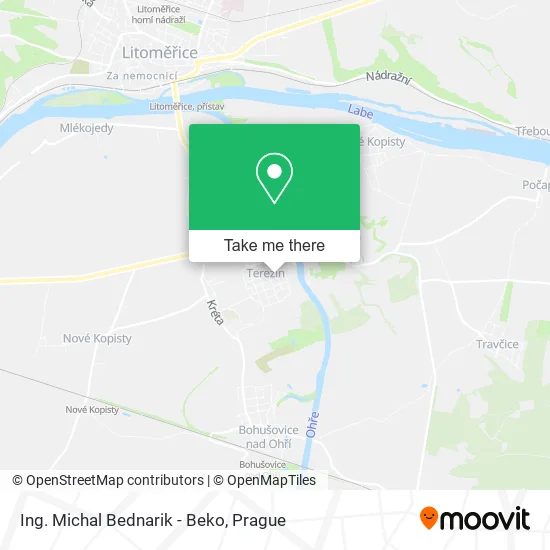 Ing. Michal Bednarik - Beko map