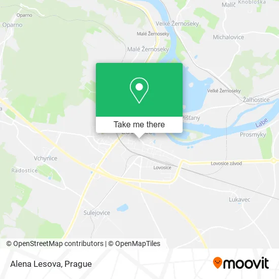 Карта Alena Lesova