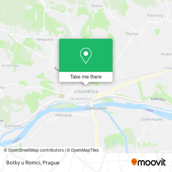 Карта Botky u Romci