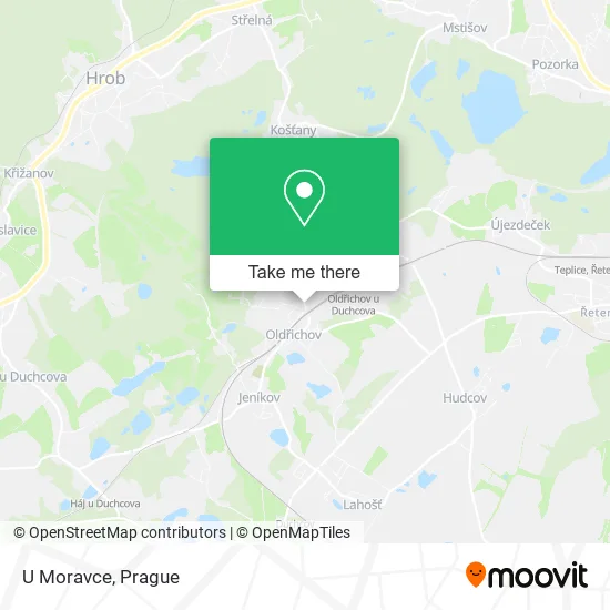 Карта U Moravce