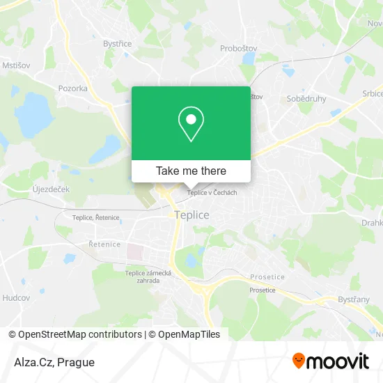 Карта Alza.Cz