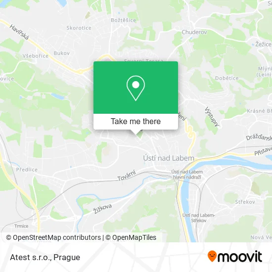 Карта Atest s.r.o.