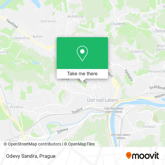 Карта Odevy Sandra