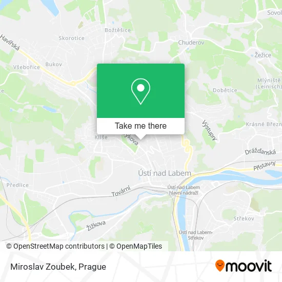 Карта Miroslav Zoubek
