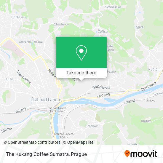 The Kukang Coffee Sumatra map