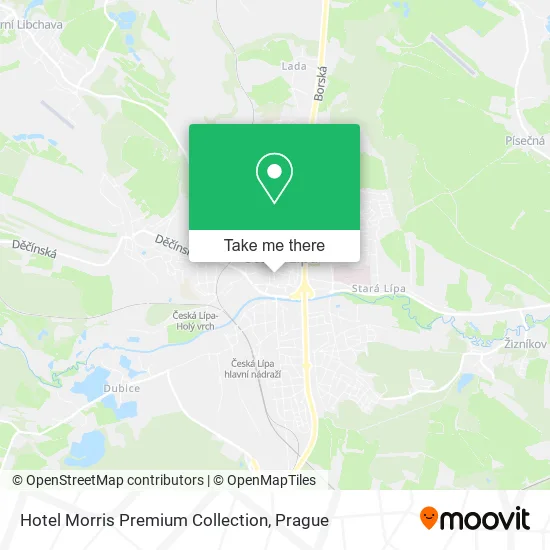 Карта Hotel Morris Premium Collection