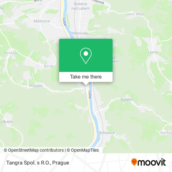 Карта Tangra Spol. s R.O.