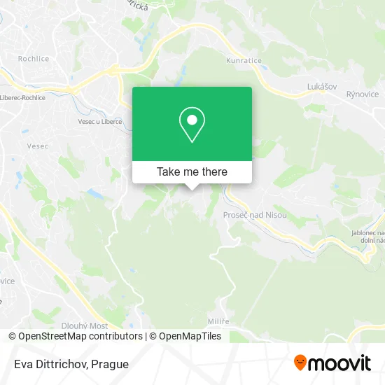 Карта Eva Dittrichov